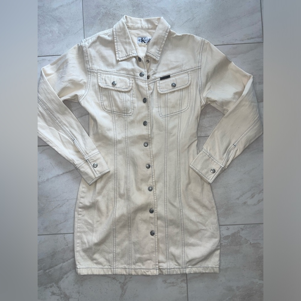 Vintage Calvin Klein denim dress